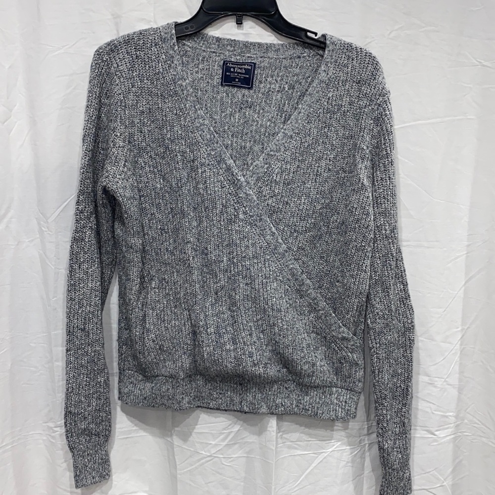 Abercrombie & Fitch Wrap Front Sweater
